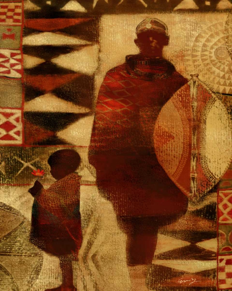 Wall art: FATHER and SON, by Yang, Eric