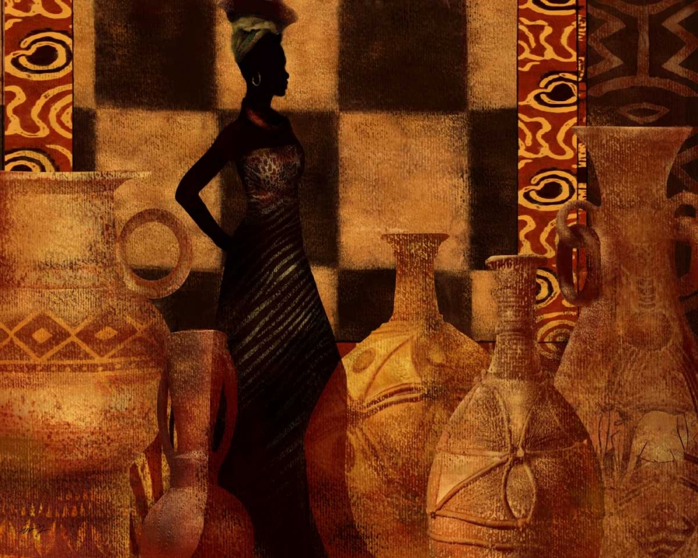 Wall art: WOMAN OF CULTURE, by Yang, Eric