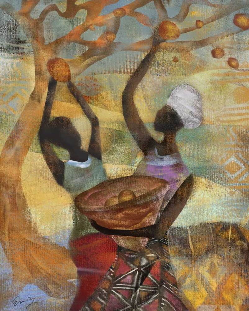 Wall art: HARVEST DANCE I, by Yang, Eric