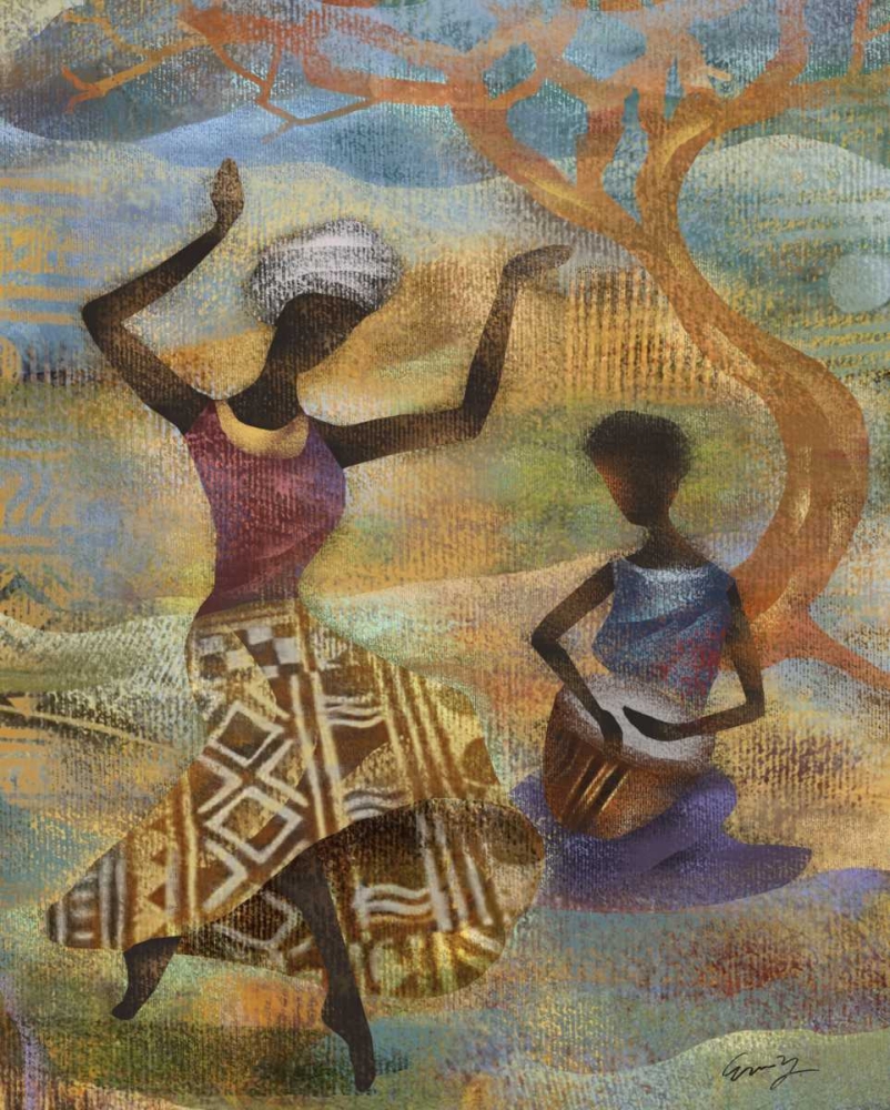 Wall art: HARVEST DANCE II, by Yang, Eric