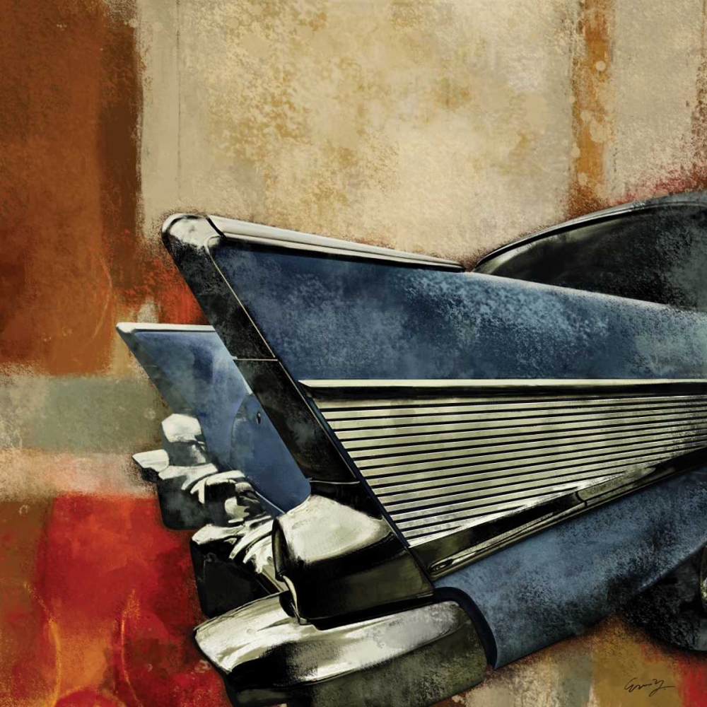 Wall art: DECKED HOT ROD, by Yang, Eric