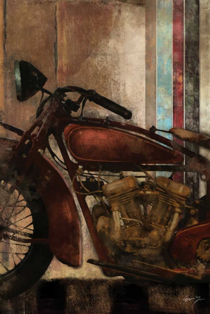 Wall art: MOTO DETAILS II, by Yang, Eric