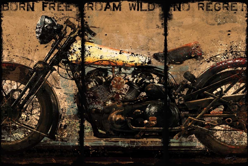 Wall art: BORN FREE, by Yang, Eric