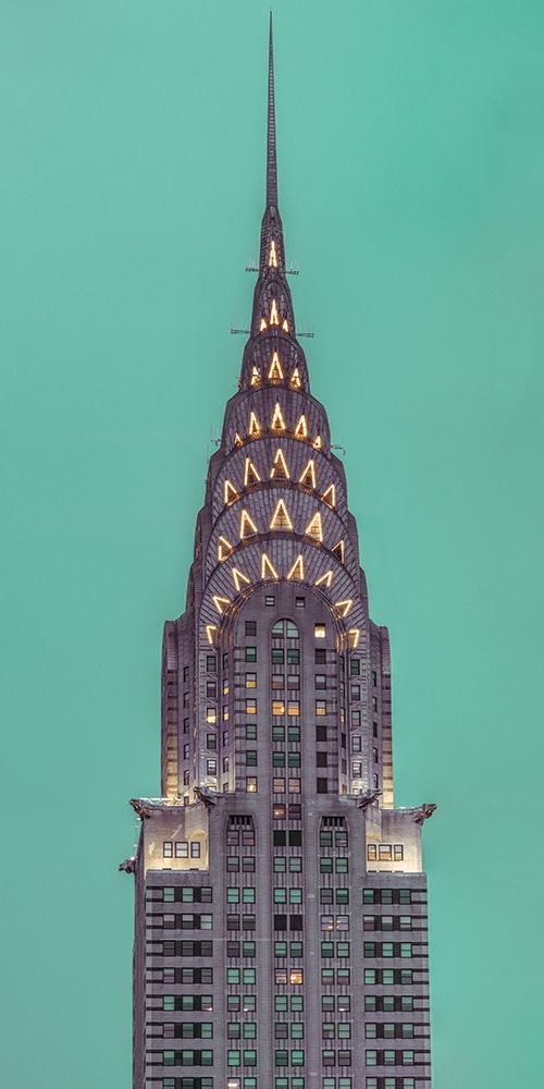 Wall Art Painting id:434371, Name: Chrysler Building in New York city, Artist: Frank, Assaf