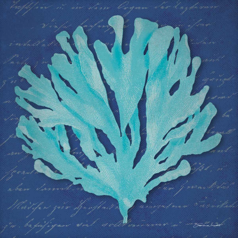 Wall Art Painting id:106030, Name: Blue Coral, Artist: Marrott, Stephanie