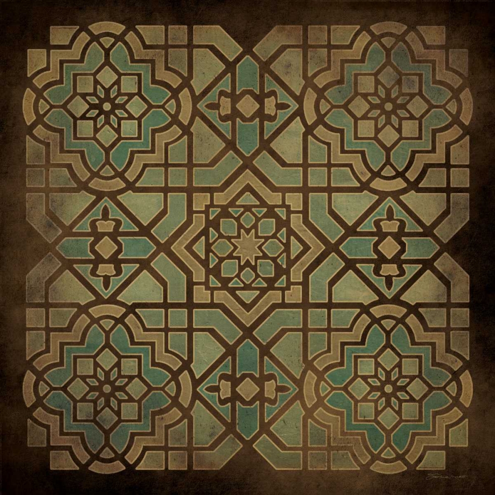 Wall art: Tile Design II, by Marrott, Stephanie
