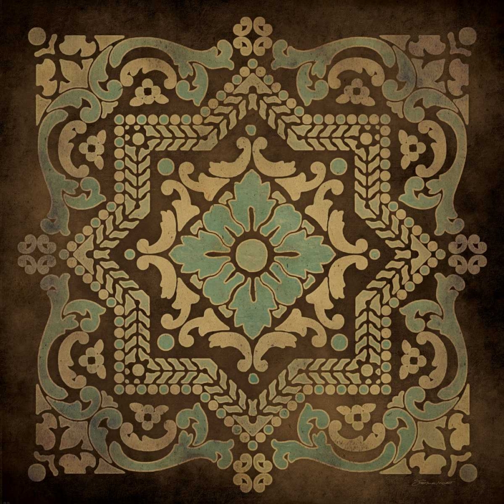 Wall art: Tile Design III, by Marrott, Stephanie