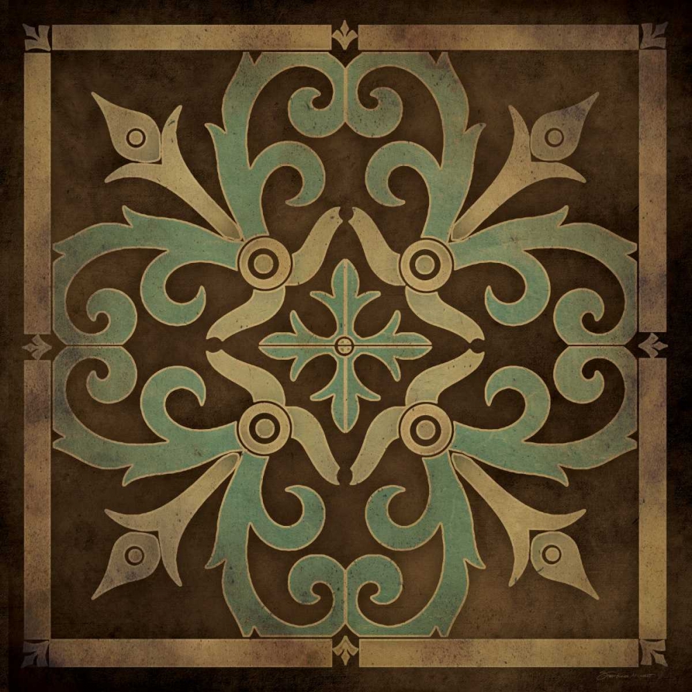 Wall art: Tile Design IV, by Marrott, Stephanie