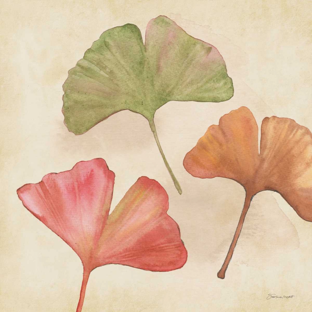 Wall Art Painting id:70261, Name: Ginkgos In Fall, Artist: Marrott, Stephanie