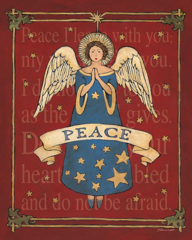 Wall Art Painting id:70273, Name: Peace Angel, Artist: Marrott, Stephanie