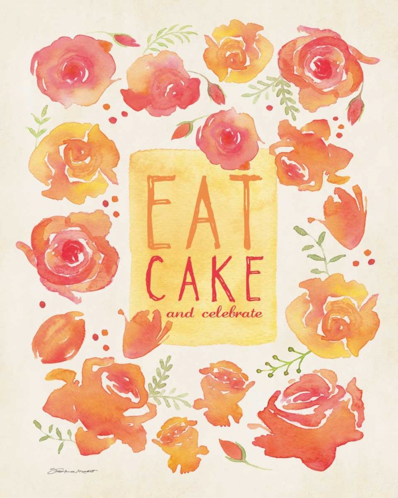 Wall Art Painting id:70283, Name: Eat Cake, Artist: Marrott, Stephanie