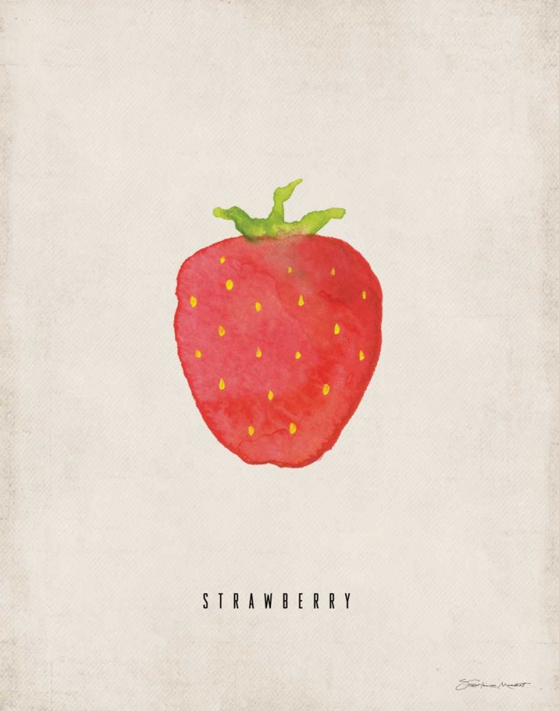 Wall Art Painting id:70296, Name: Strawberry, Artist: Marrott, Stephanie