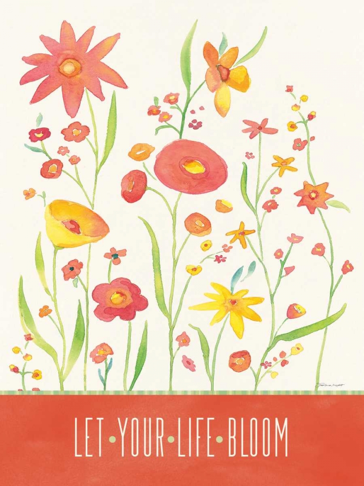 Wall Art Painting id:70313, Name: Bloom Garden, Artist: Marrott, Stephanie