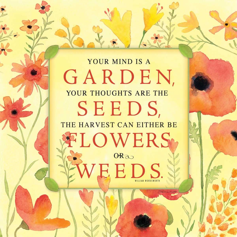 Wall Art Painting id:70345, Name: Mind Garden, Artist: Marrott, Stephanie