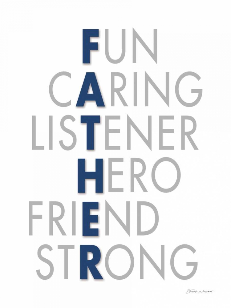 Wall Art Painting id:70349, Name: Father II, Artist: Marrott, Stephanie