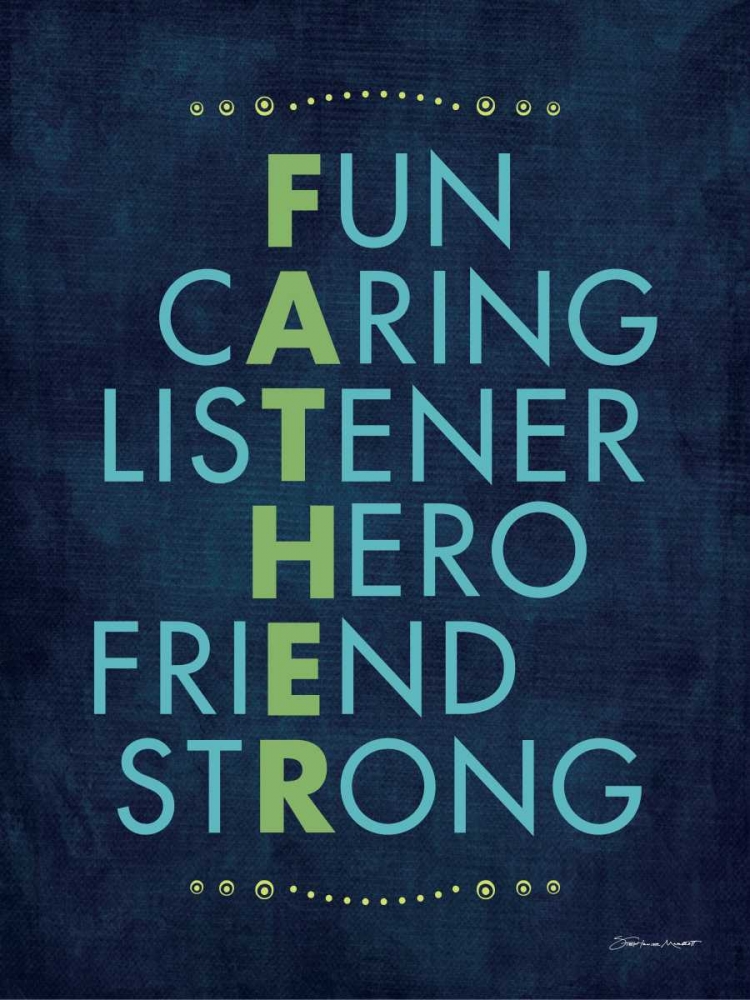 Wall Art Painting id:70350, Name: Father I , Artist: Marrott, Stephanie