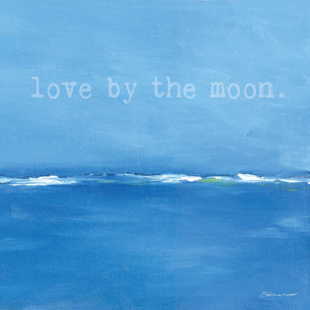 Wall Art Painting id:70385, Name: Love By The Moon, Artist: Marrott, Stephanie