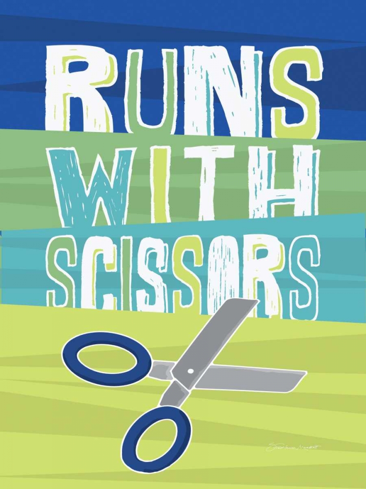 Wall Art Painting id:70389, Name: Scissors, Artist: Marrott, Stephanie