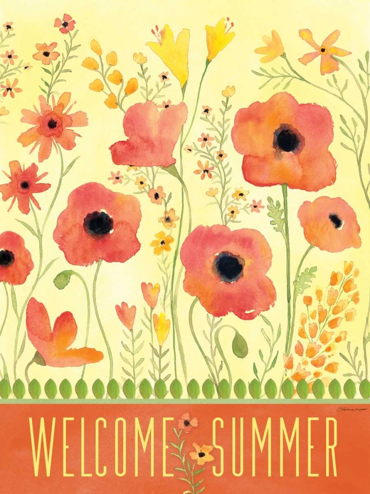 Wall Art Painting id:70424, Name: Welcome Summer, Artist: Marrott, Stephanie