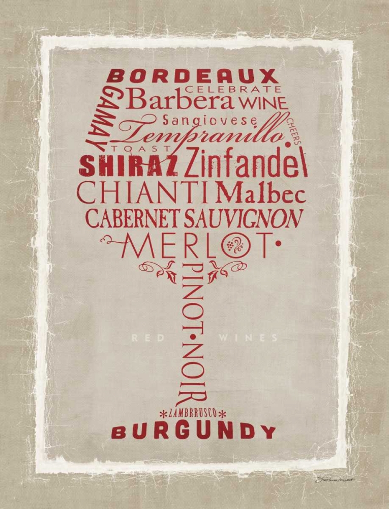 Wall Art Painting id:70454, Name: Red Whine, Artist: Marrott, Stephanie