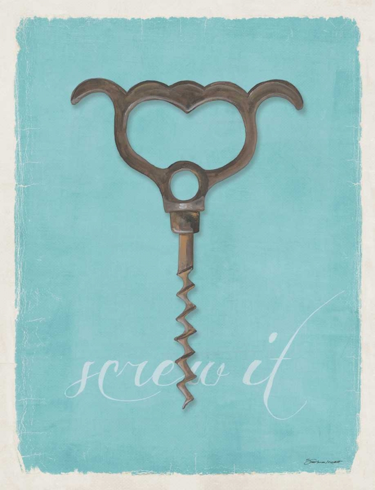 Wall Art Painting id:70462, Name: Screw It, Artist: Marrott, Stephanie