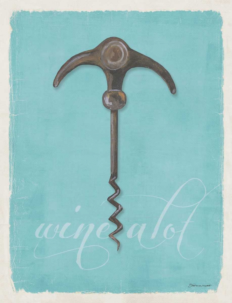 Wall Art Painting id:70464, Name: Wine A lot, Artist: Marrott, Stephanie