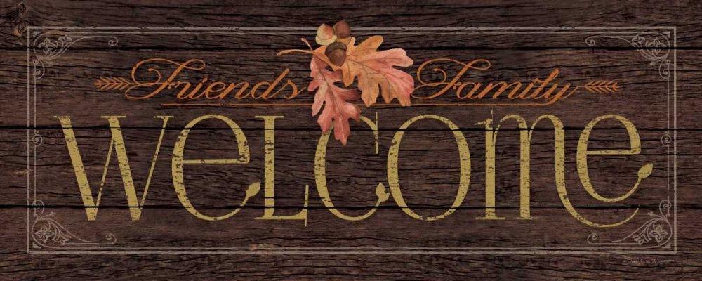 Wall Art Painting id:70545, Name: Welcome, Artist: Marrott, Stephanie