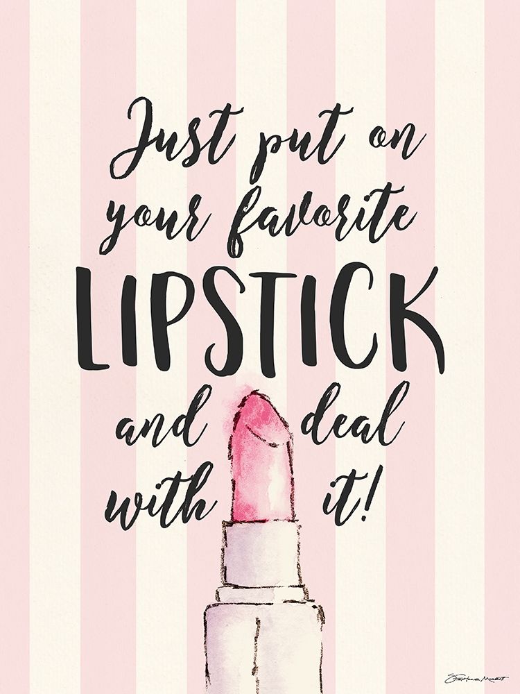 Wall art: Deal With It, by Marrott, Stephanie