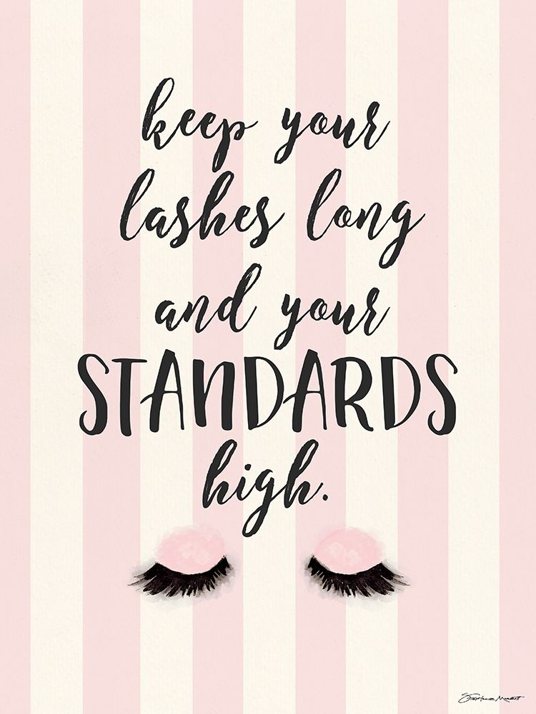 Wall art: Lashes Long, by Marrott, Stephanie