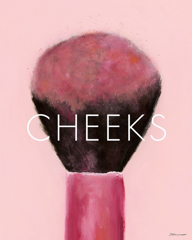 Wall art: Cheeks, by Marrott, Stephanie