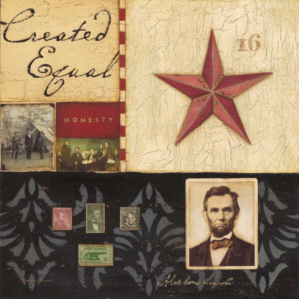 Wall art: Created Equal, by Marrott, Stephanie