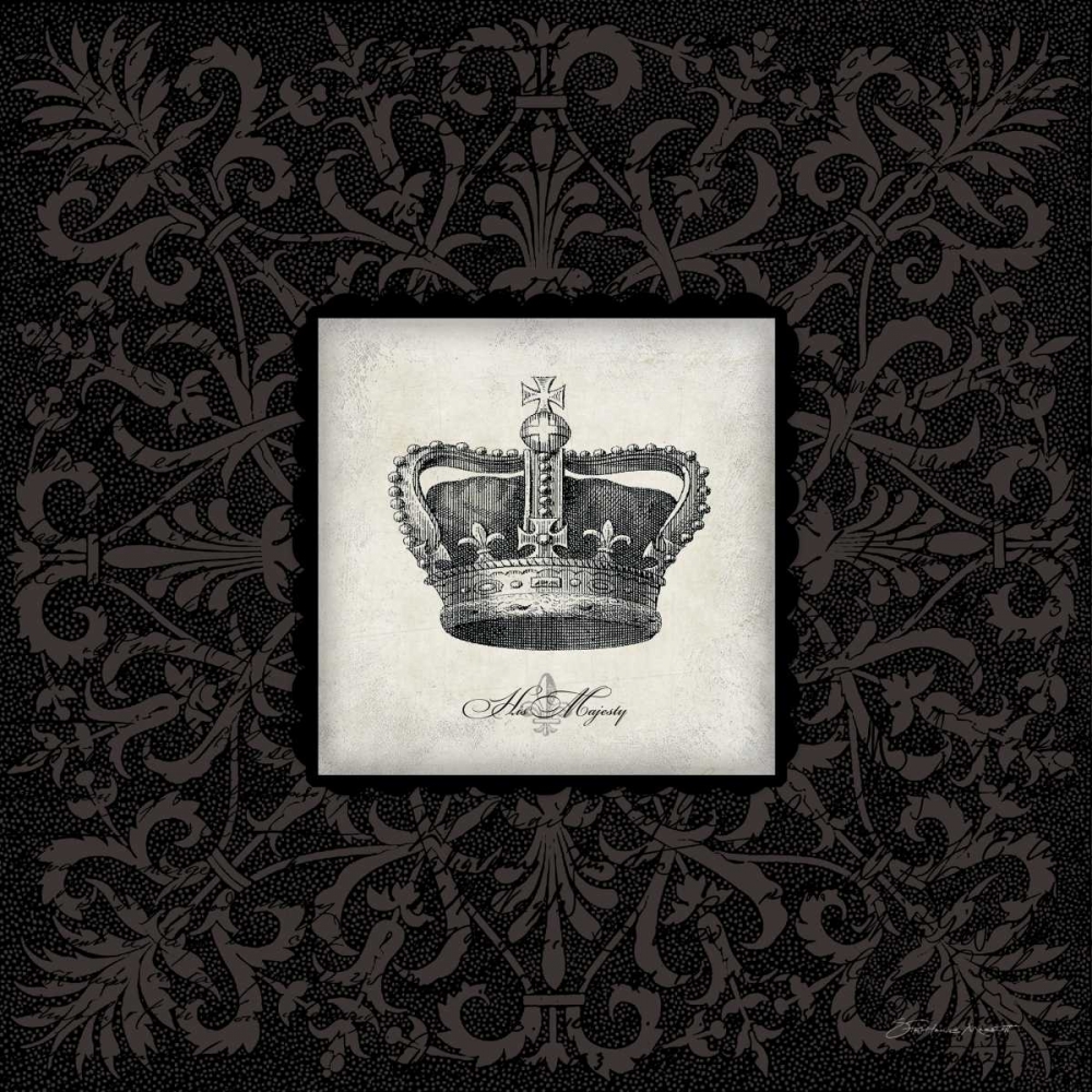 Wall art: His Majesty, by Marrott, Stephanie