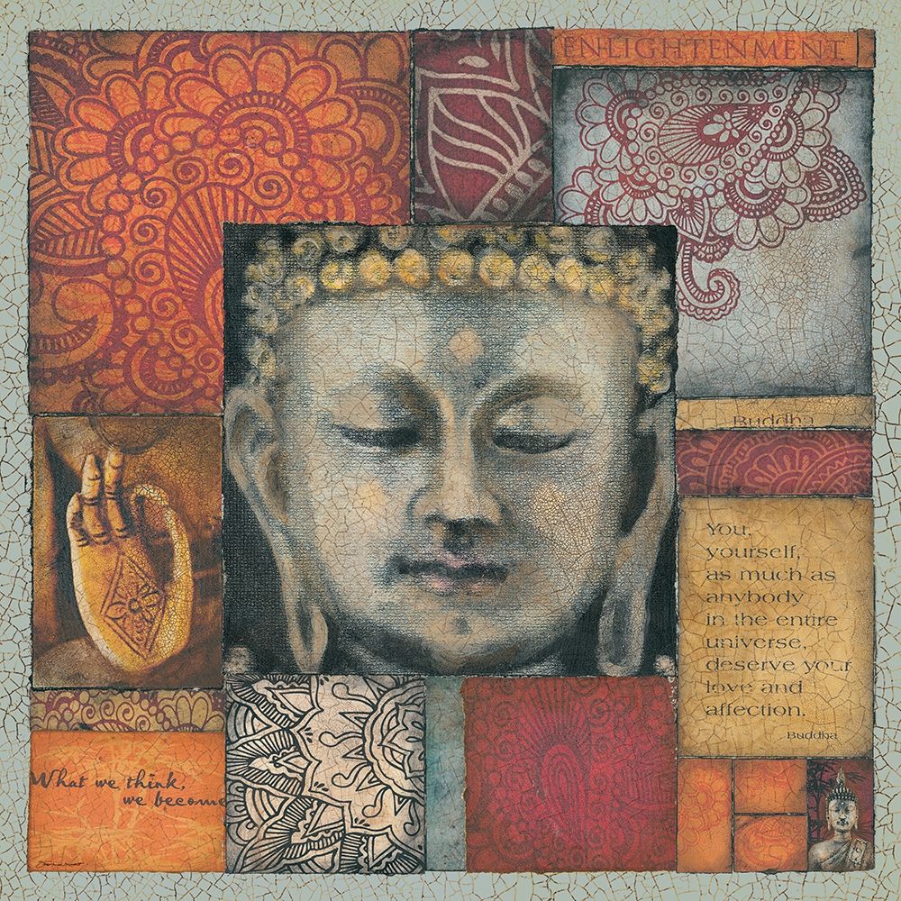Wall art: Buddha Tapestry II, by Marrott, Stephanie