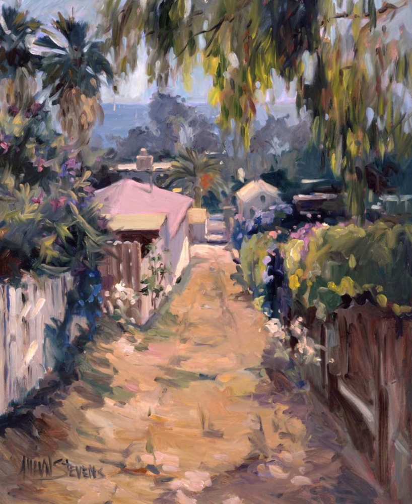 Wall Art Painting id:82982, Name: Coastal Pathway, Artist: Stevens, Allayn