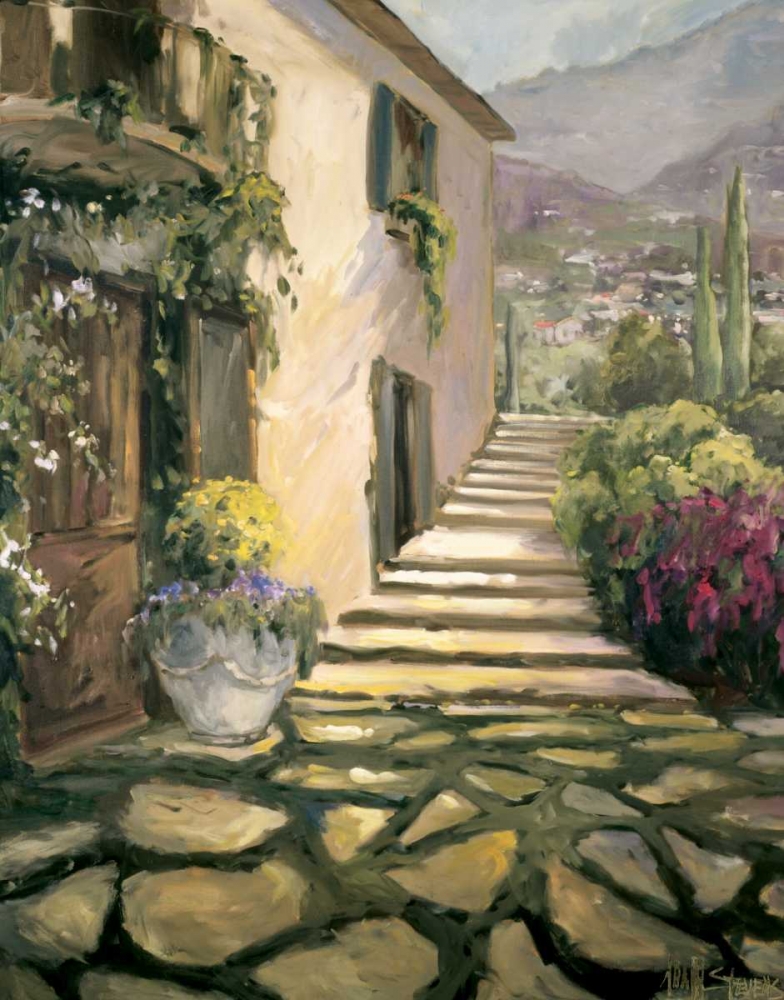 Art Print: Sunlit Villa II