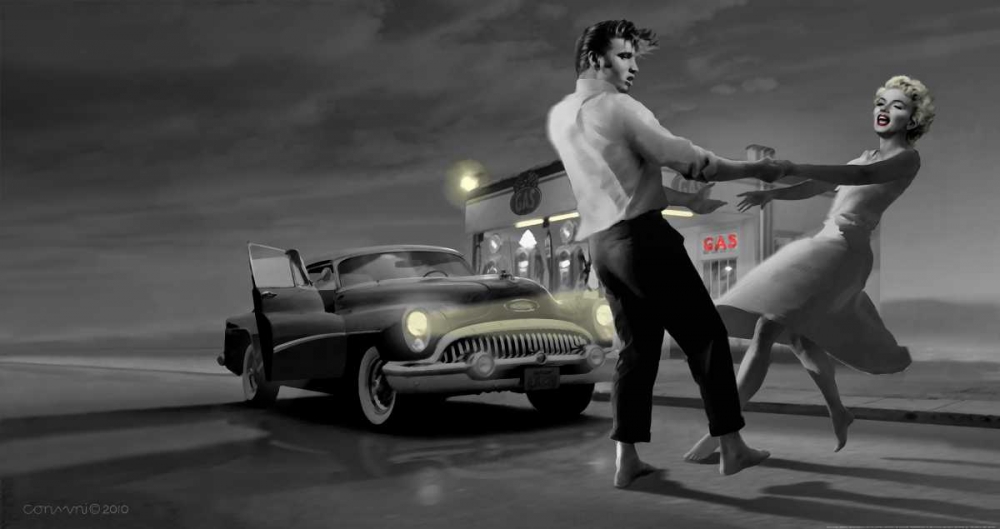 Wall art: Rendezvous 2, by Consani, Chris