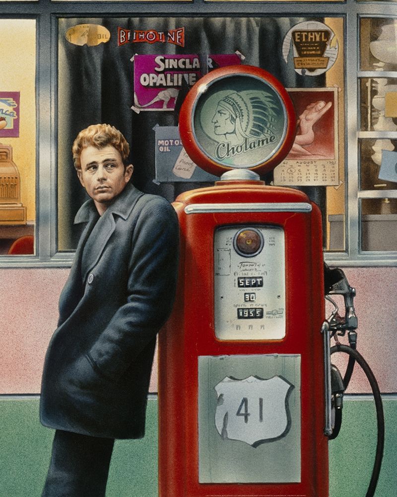Wall art: James Dean, by Consani, Chris