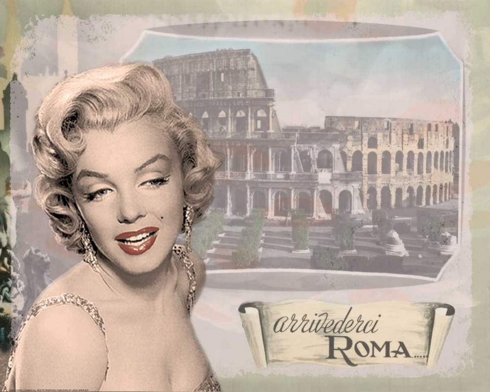 Wall art: Marilyn Roma, by Consani, Chris