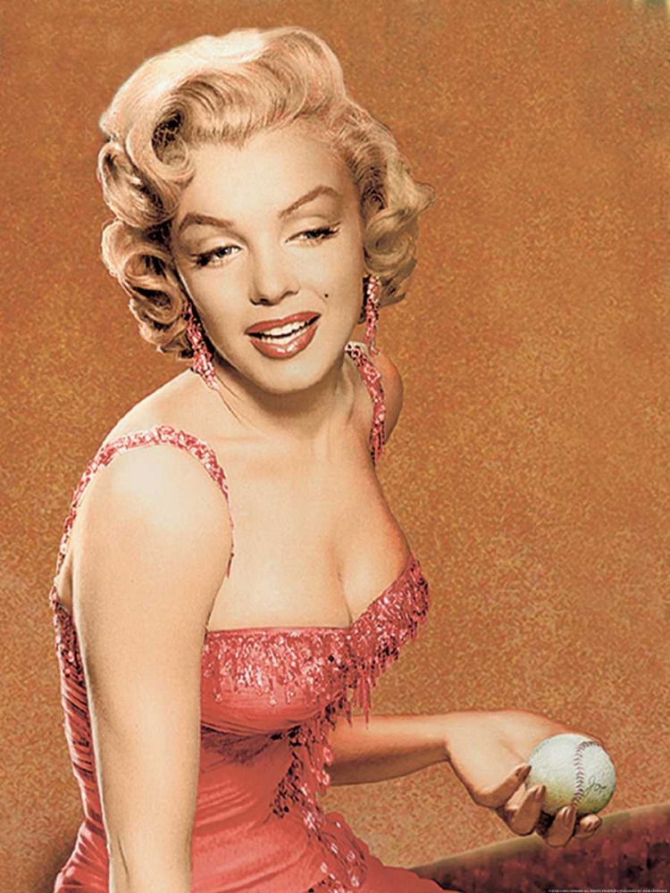 Wall Art Painting id:172436, Name: Marilyn Baseball, Artist: Consani, Chris