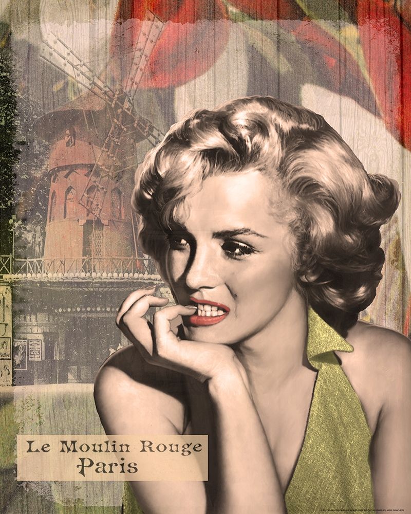 Wall Art Painting id:213314, Name: The Thinker Red Lips, Artist: Consani, Chris