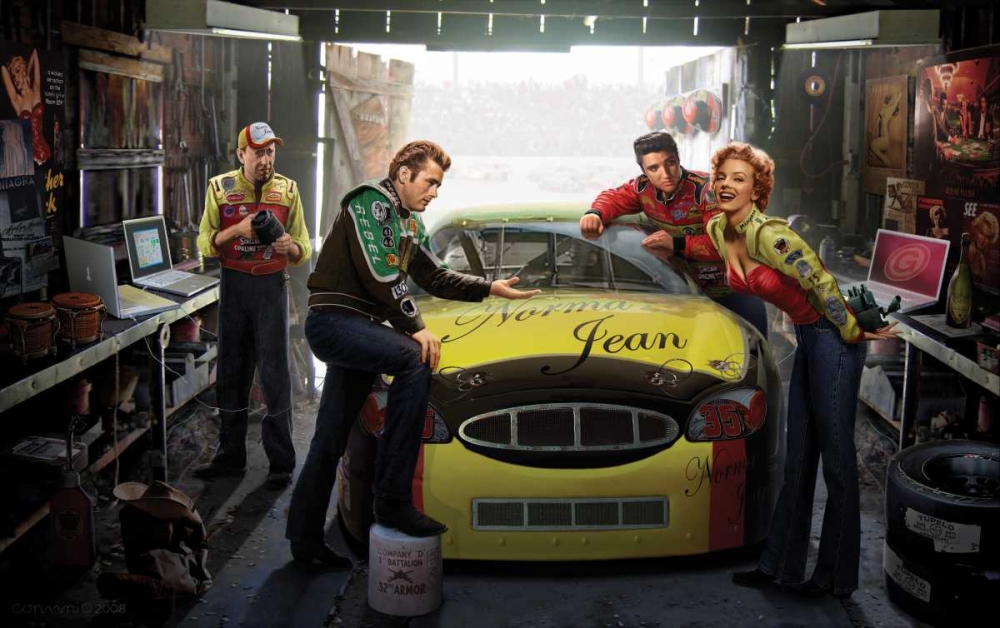 Wall Art Painting id:82998, Name: Eternal Speedway, Artist: Consani, Chris