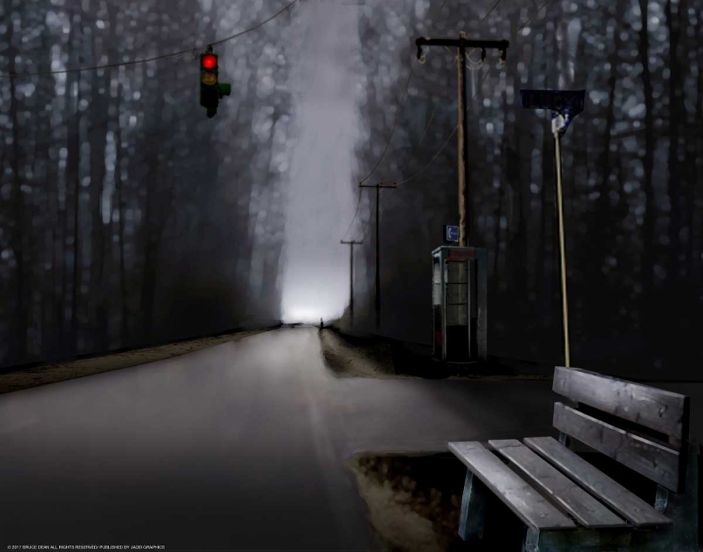 Wall art: Intersection, by Dean, Bruce