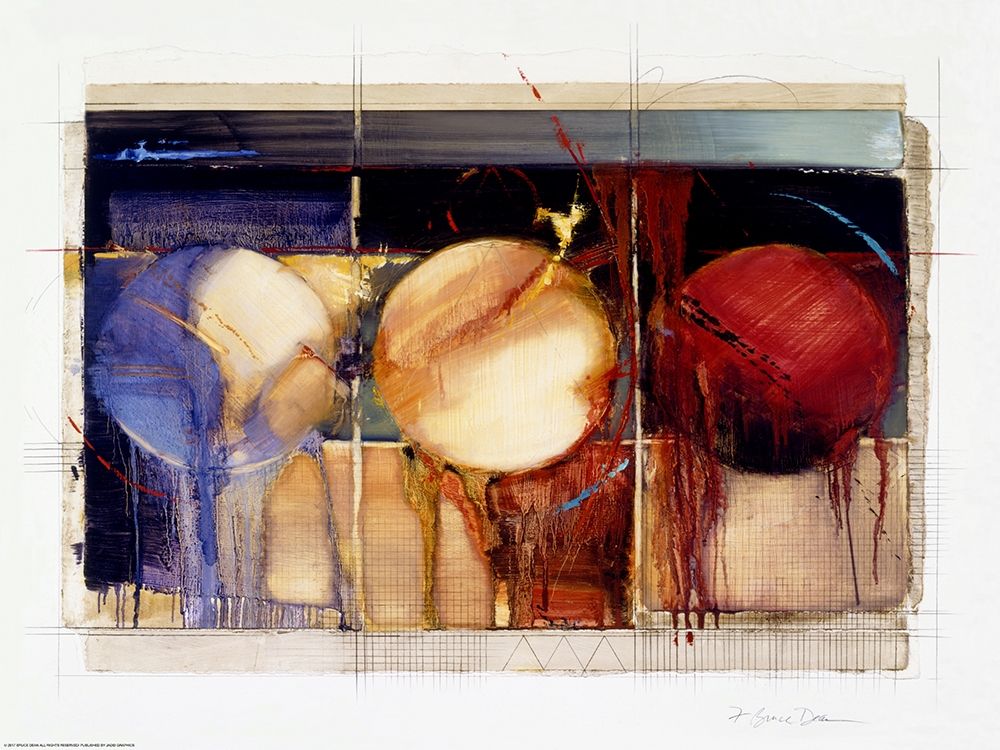 Wall Art Painting id:213324, Name: Abstract 11, Artist: Dean, Bruce