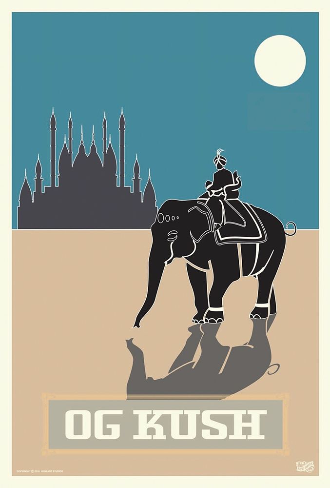 Wall Art Painting id:255913, Name: OG Kush, Artist: Has