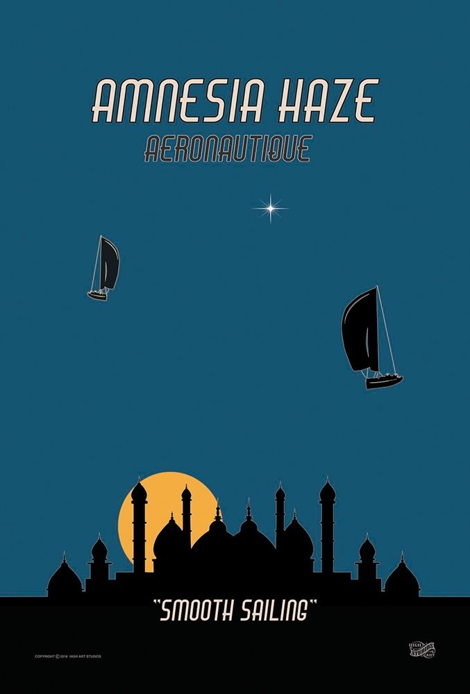 Wall Art Painting id:255920, Name: Amnesia Haze, Artist: Has