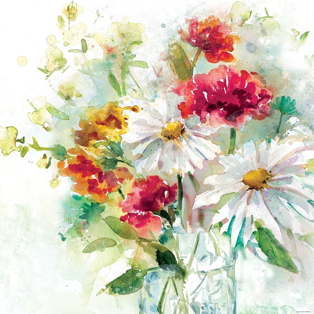 Art Print: Garden Jar 2