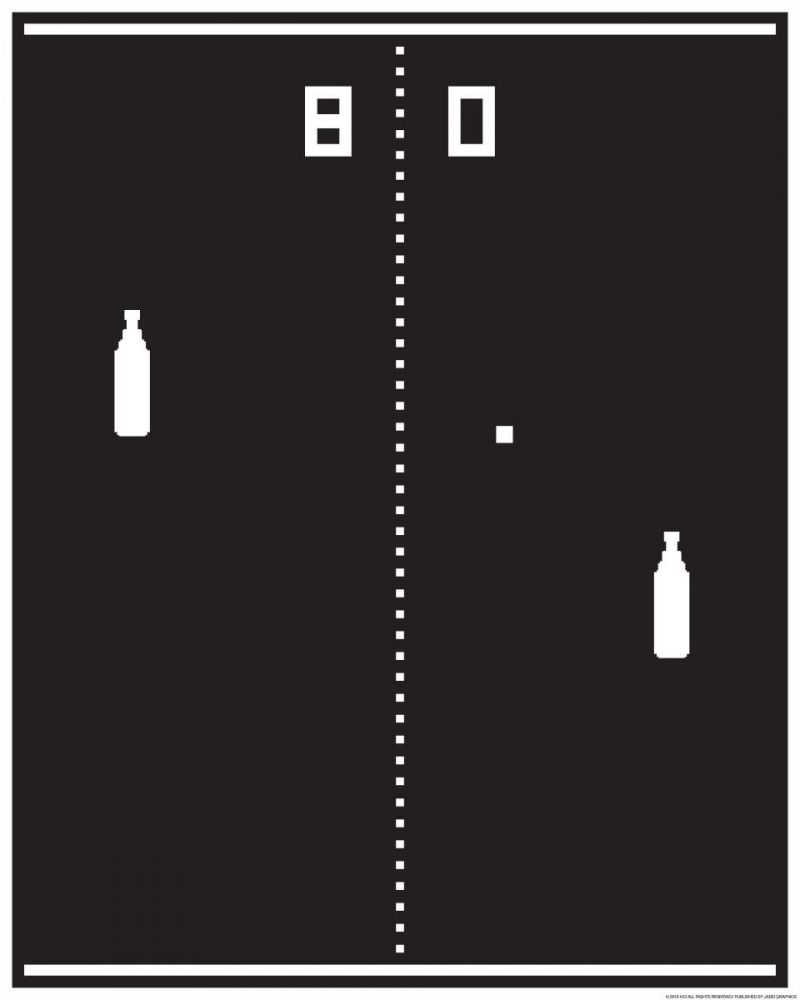 Wall Art Painting id:172528, Name: New Pong, Artist: Brando, JJ