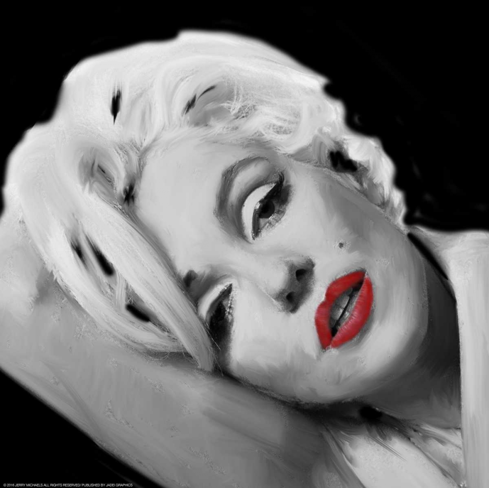 Art Print: Marilyns Lips