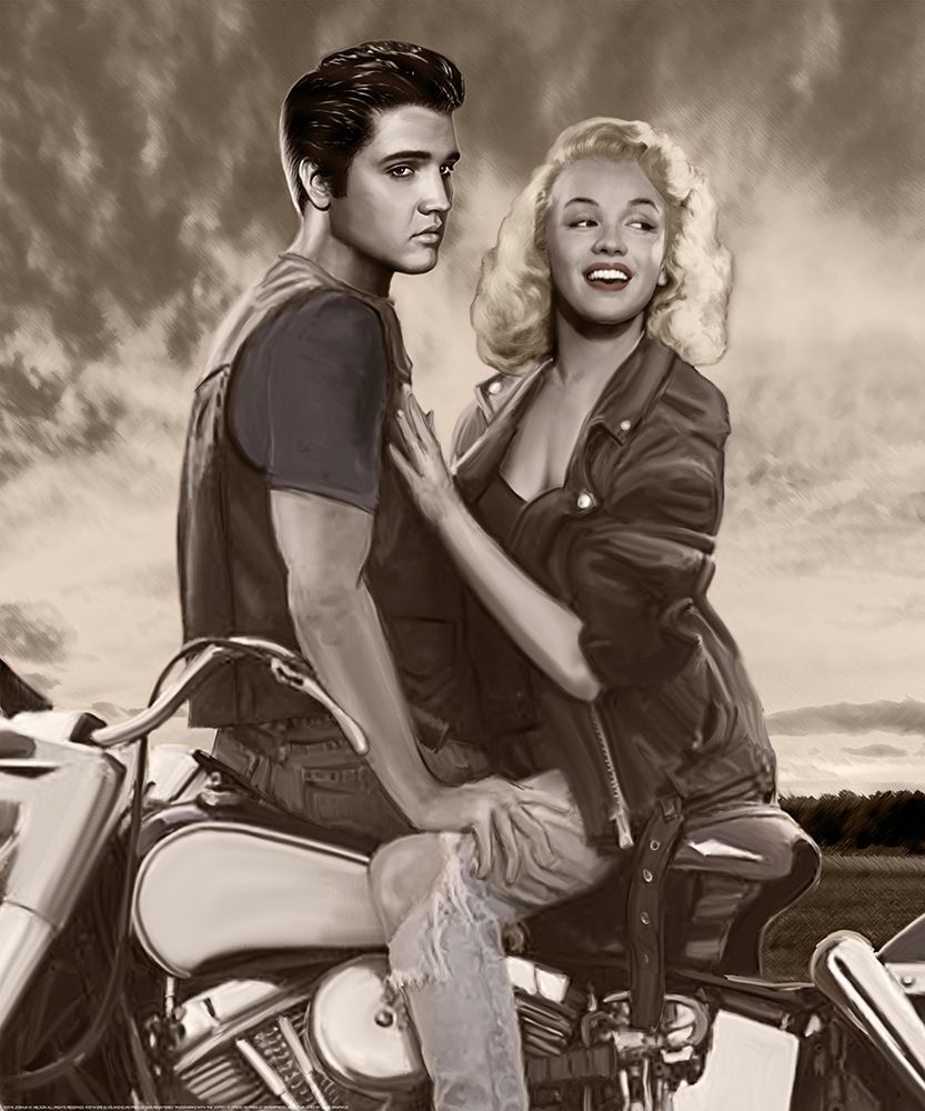 Wall Art Painting id:192382, Name: Sunset Ride, Artist: Nelson, Josh