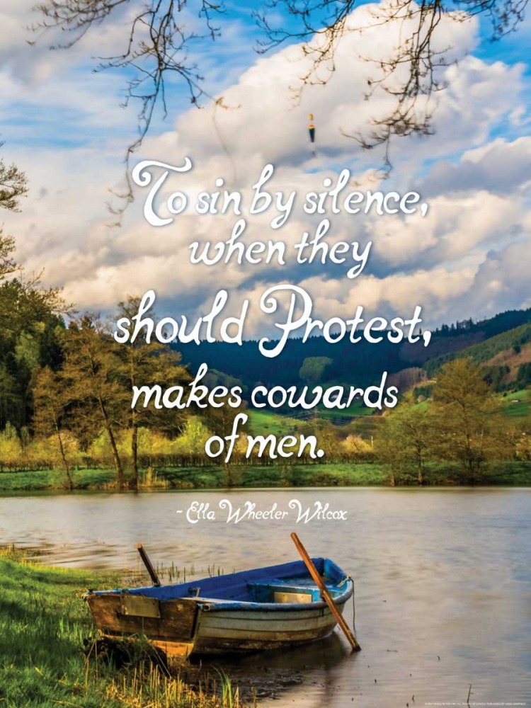 Wall Art Painting id:172654, Name: Quote 6, Artist: Nobleworks, Inc.